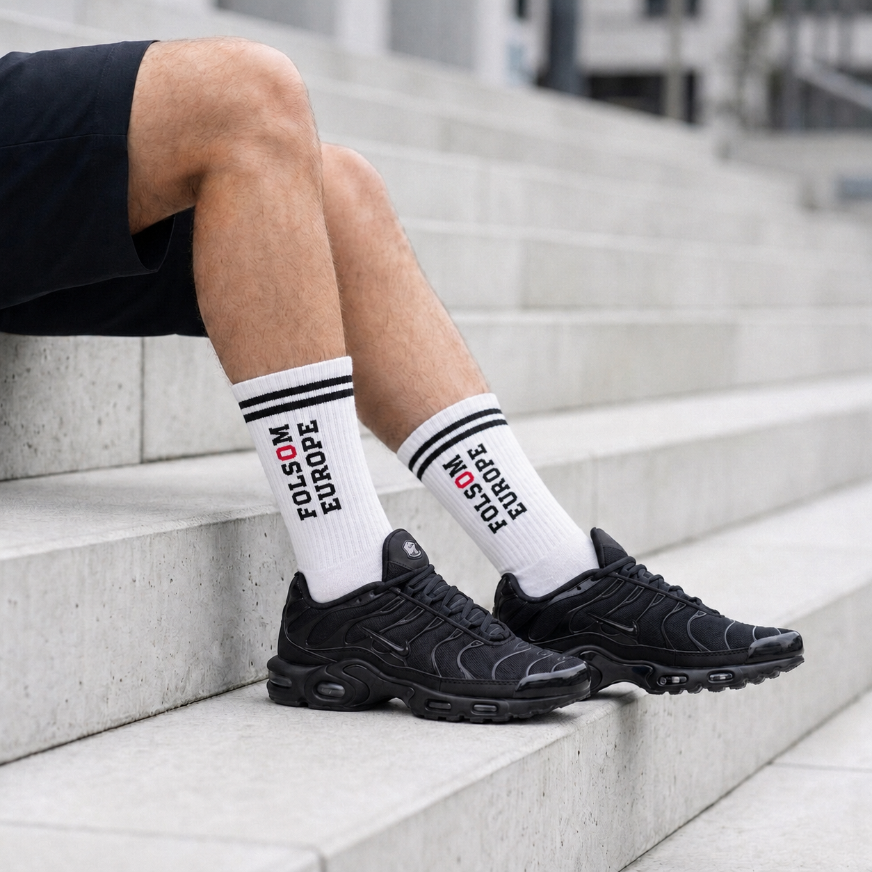 FOLSOM EUROPE x Sk8erboy® GOOD BOY Socks weiß