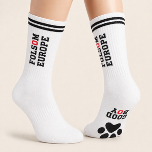 FOLSOM EUROPE x Sk8erboy® GOOD BOY Socks weiß