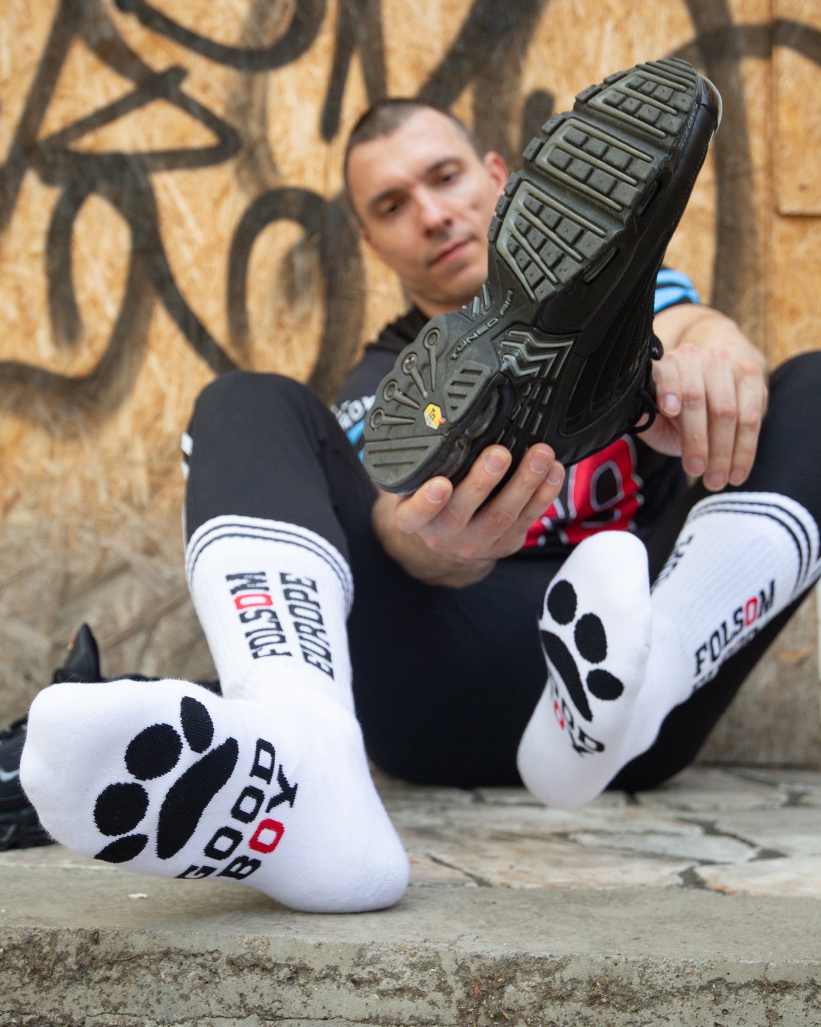 FOLSOM EUROPE x Sk8erboy® GOOD BOY Socks weiß
