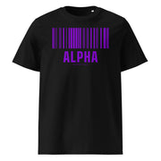 PupStyle | KinkCode ALPHA / Schwarz | T-Shirt Lila PupStyle