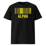 PupStyle | KinkCode ALPHA / Schwarz | T-Shirt Gelb PupStyle
