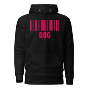 PupStyle | KinkCode DOG / Schwarz | Hoodie Pink PupStyle