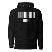 PupStyle | KinkCode DOG / Schwarz | Hoodie Weiß PupStyle