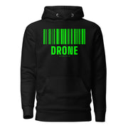 PupStyle | KinkCode DRONE | Hoodie Schwarz Neongrün PupStyle
