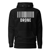 PupStyle | KinkCode DRONE | Hoodie Schwarz Weiß PupStyle