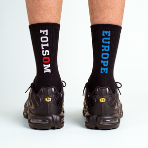 FOLSOM EUROPE x Sk8erboy® SNIFF ZONE Socks schwarz