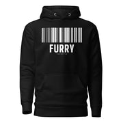 PupStyle | KinkCode FURRY / Schwarz | Hoodie Weiß PupStyle