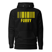 PupStyle | KinkCode FURRY / Schwarz | Hoodie Gelb PupStyle