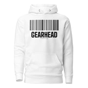 PupStyle | KinkCode GEARHEAD / Weiß | Hoodie Schwarz PupStyle