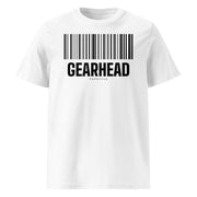 PupStyle | KinkCode GEARHEAD / Weiß | T-Shirt Schwarz PupStyle