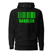 PupStyle | KinkCode HANDLER / Schwarz | Hoodie Neongrün PupStyle