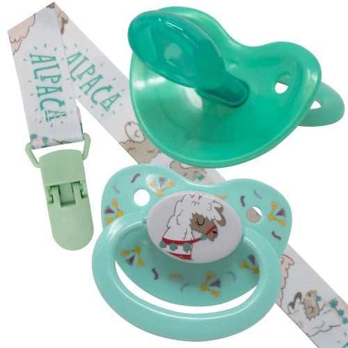 Rearz | Alpaca | 2er Set - Adult Schnuller + Schnullerkette