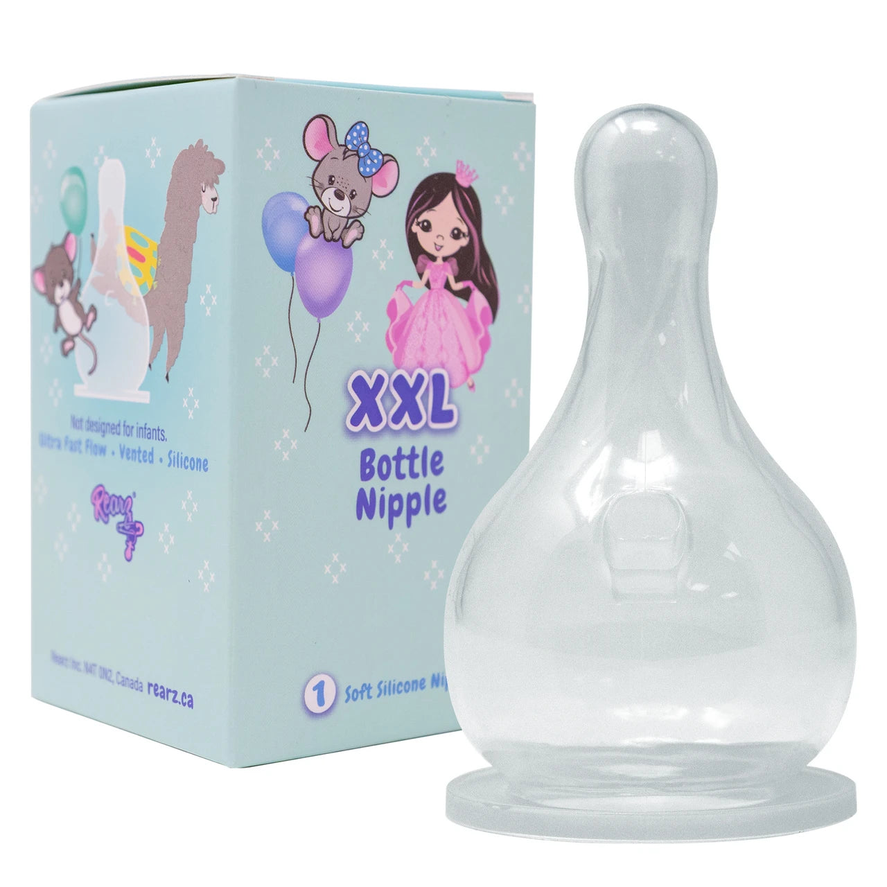 Rearz | XXL Standard | Ersatzsauger für Babyflaschen