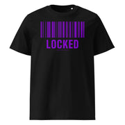 PupStyle | KinkCode LOCKED / Schwarz | T-Shirt Lila PupStyle