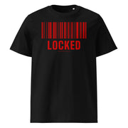 PupStyle | KinkCode LOCKED / Schwarz | T-Shirt Rot PupStyle