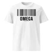 PupStyle | KinkCode OMEGA / Weiß | T-Shirt Schwarz PupStyle