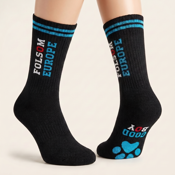 FOLSOM EUROPE x Sk8erboy® GOOD BOY Socks schwarz Sk8erboy®