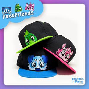 SnugglePlanet | PeekFriends | Snapback Cap PeekFriends Pack SnugglePlanet