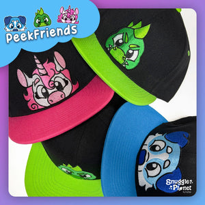 SnugglePlanet | PeekFriends | Snapback Cap SnugglePlanet