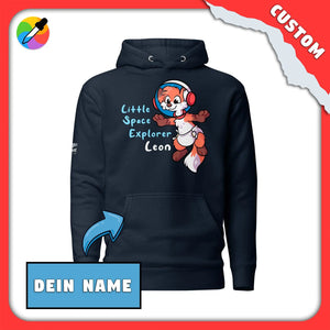 SnugglePlanet | Custom-Name / Little Space Explorer | Hoodie