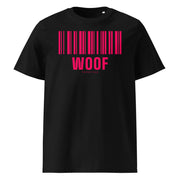 PupStyle | KinkCode WOOF / Schwarz | T-Shirt Pink PupStyle