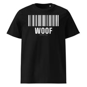 PupStyle | KinkCode WOOF / Schwarz | T-Shirt Weiß PupStyle