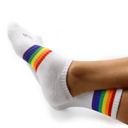 Classy Rainbow-Socken (Sneaker / Long Socks) 2er Pack (Mix-Sparset) Gay-Shop.berlin