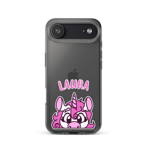 SnugglePlanet | PeekUnicorn / Custom-Name | iPhone Hülle