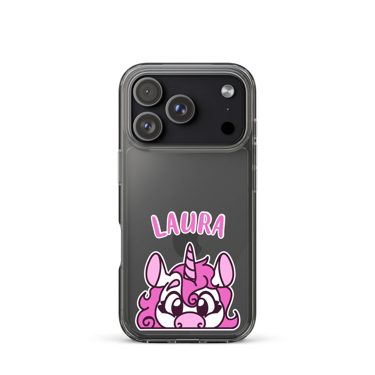 SnugglePlanet | PeekUnicorn / Custom-Name | iPhone Hülle