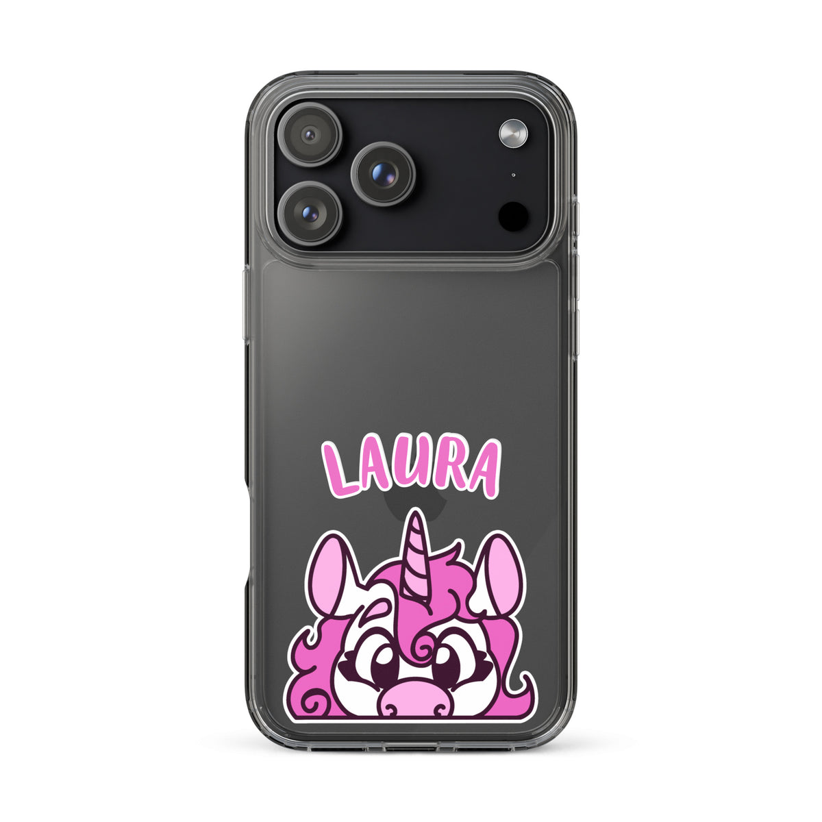 SnugglePlanet | PeekUnicorn / Custom-Name | iPhone Hülle