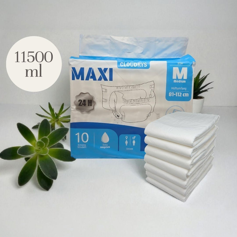 Cloudrys | Maxi - Weiß | Adult Baby Windeln
