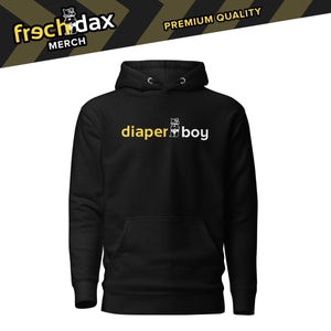 Frechdax | Diaper Boy | Hoodie Schwarz frechdax