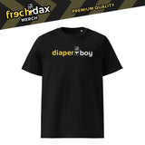 Frechdax | Diaper Boy | T-Shirt Schwarz frechdax