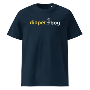 Frechdax | Diaper Boy | T-Shirt French Navy frechdax