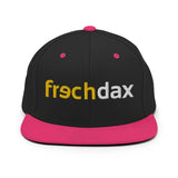 Frechdax | Merch | Snapback Cap Schwarz Neonpink frechdax