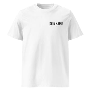 PaFM | Schmutzwuffel / Custom-Name | T-Shirt weiß