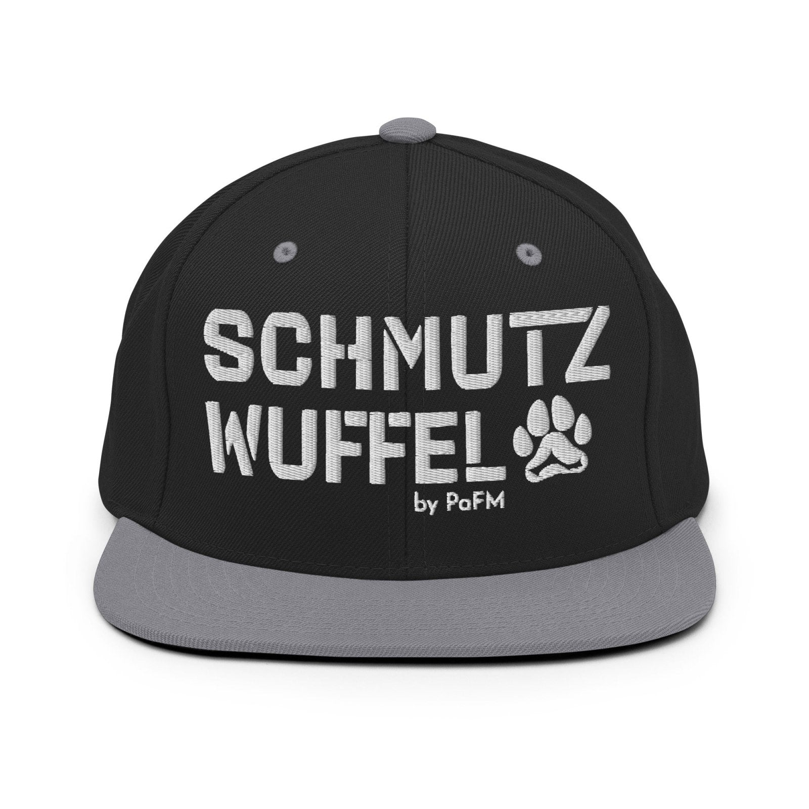 PaFM | Schmutzwuffel | Snapback Cap Black Silver PaFM