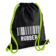PupStyle | KinkCode RUBBER | Premium GymBag Grün PupStyle