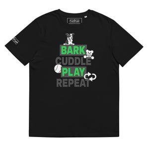 PupStyle | Bark Cuddle Play Repeat / Individual Color | T-Shirt PupStyle