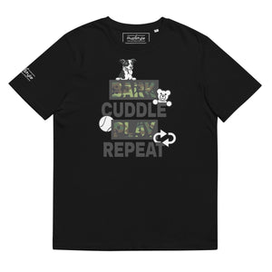 PupStyle | Bark Cuddle Play Repeat / Individual Color | T-Shirt Camouflage PupStyle