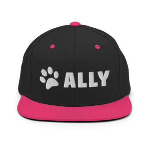 PupStyle | Custom-Name / Paws | Snapback Cap Pink PupStyle