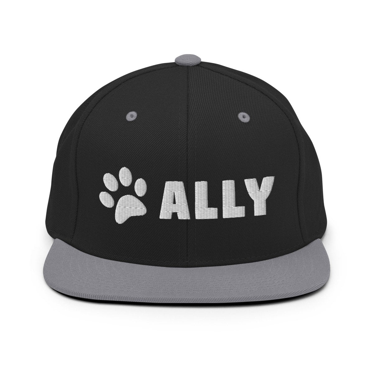 PupStyle | Custom-Name / Paws | Snapback Cap Grey PupStyle