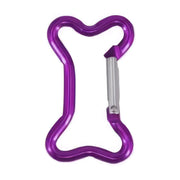 PupStyle | Knochen Karabiner (verschiedene Farben) Lila PupStyle
