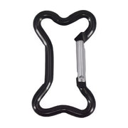 PupStyle | Knochen Karabiner (verschiedene Farben) Schwarz PupStyle