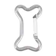 PupStyle | Knochen Karabiner (verschiedene Farben) Silber PupStyle
