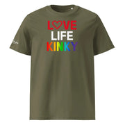PupStyle | Love Life Kinky / Pride | T-Shirt Khaki PupStyle