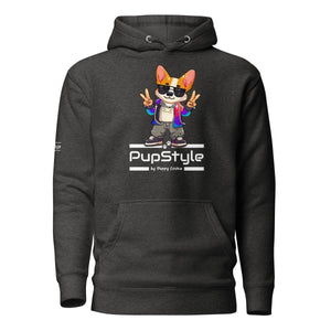 PupStyle | Merch | Hoodie Charcoal Heather PupStyle