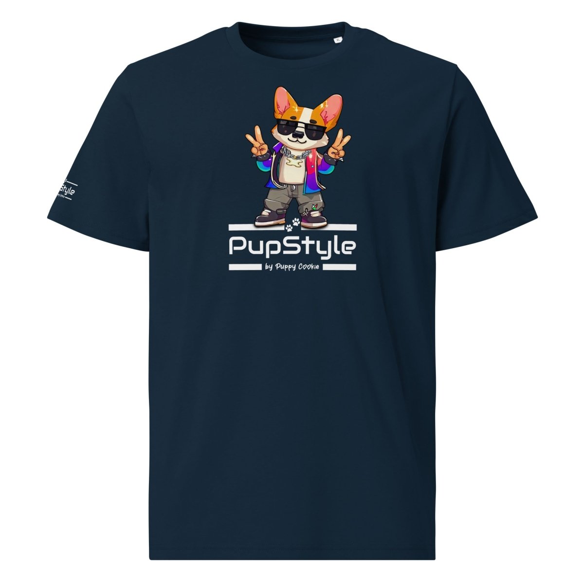 PupStyle | Merch | T-Shirt French Navy PupStyle