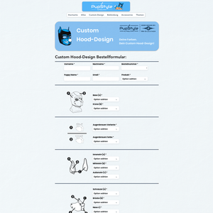 PupStyle + Mr-S-Leather | Custom Hood-Design | Badetuch PupStyle + Mr-S-Leather