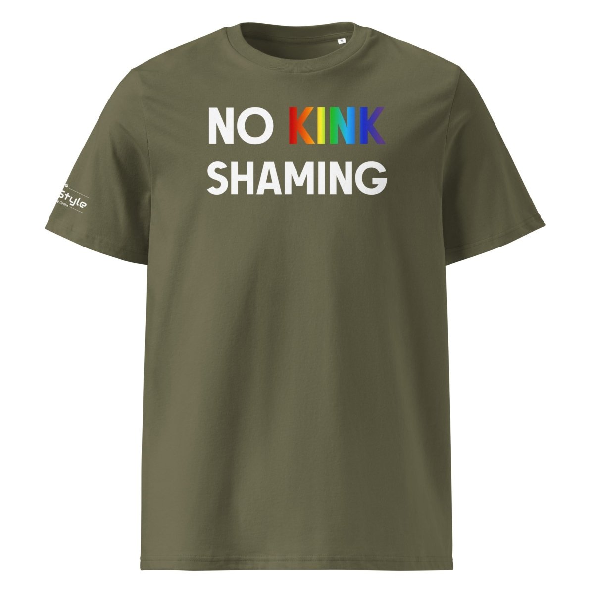PupStyle | No Kink Shaming / Pride | T-Shirt Khaki PupStyle